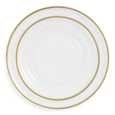 Monaco Glass Dinner 10"