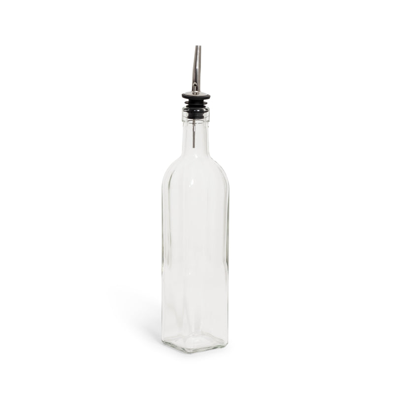 Oil Cruet Square Tall 16oz