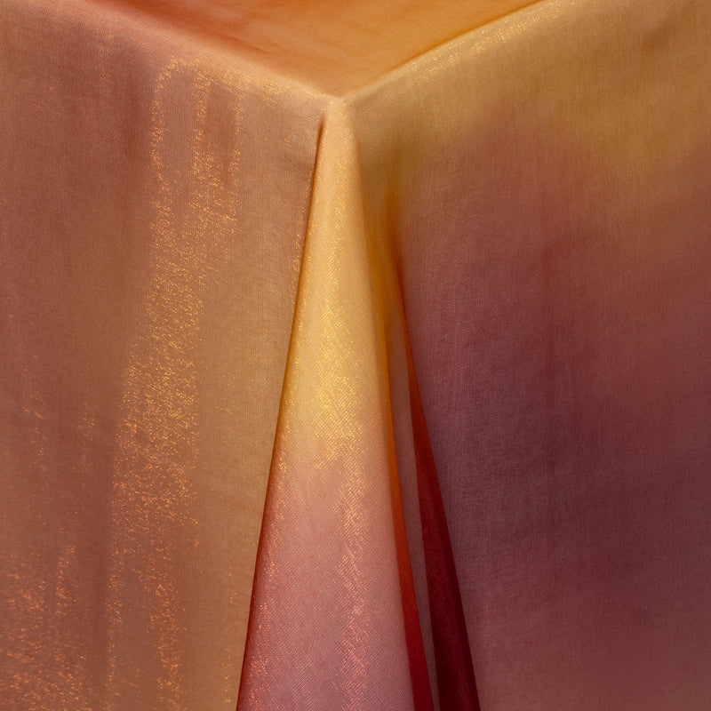 Ombre Organza Sheer Topper