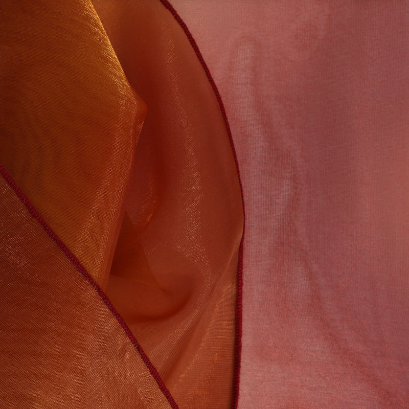 Ombre Organza Sheer Topper