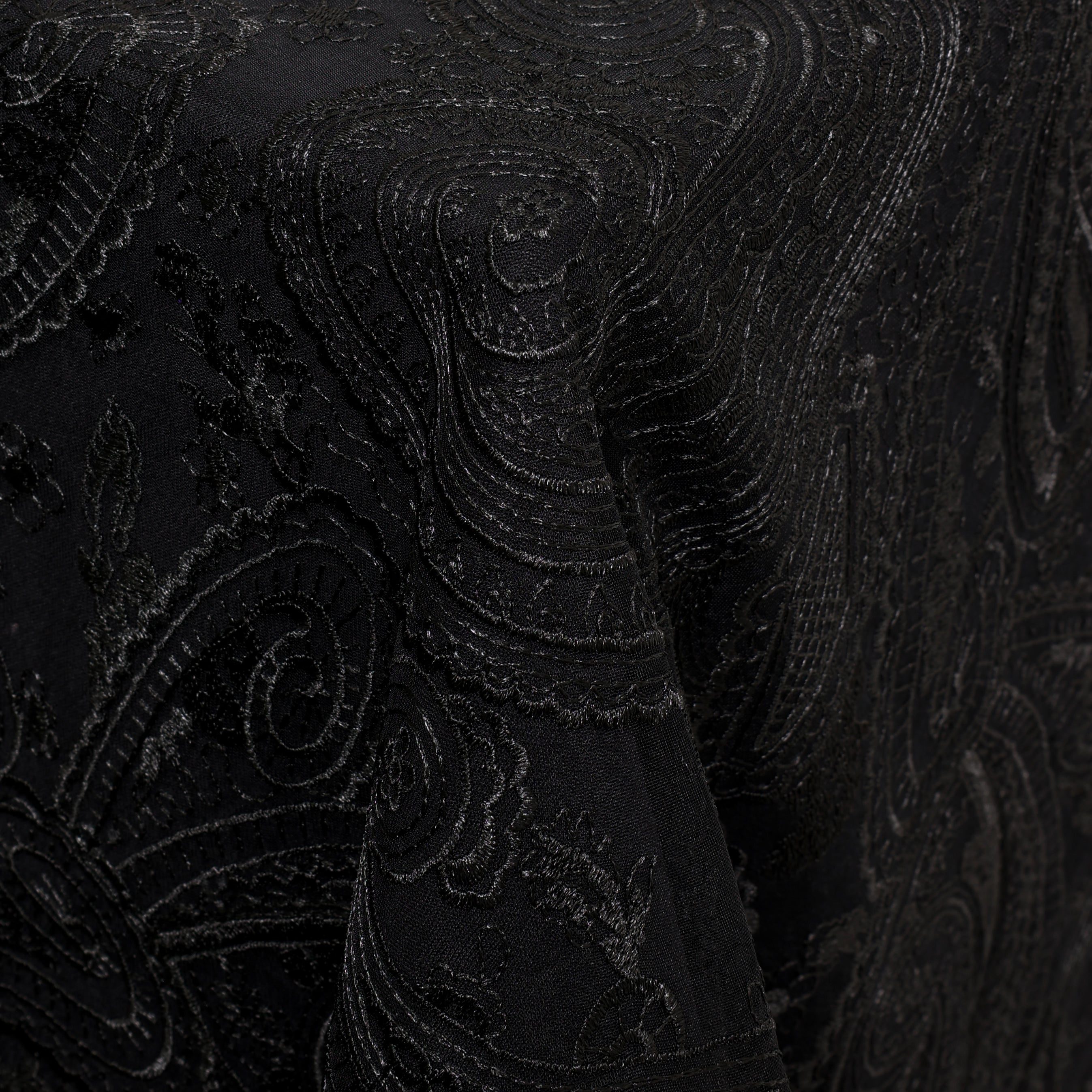 Paisley Lace Black
