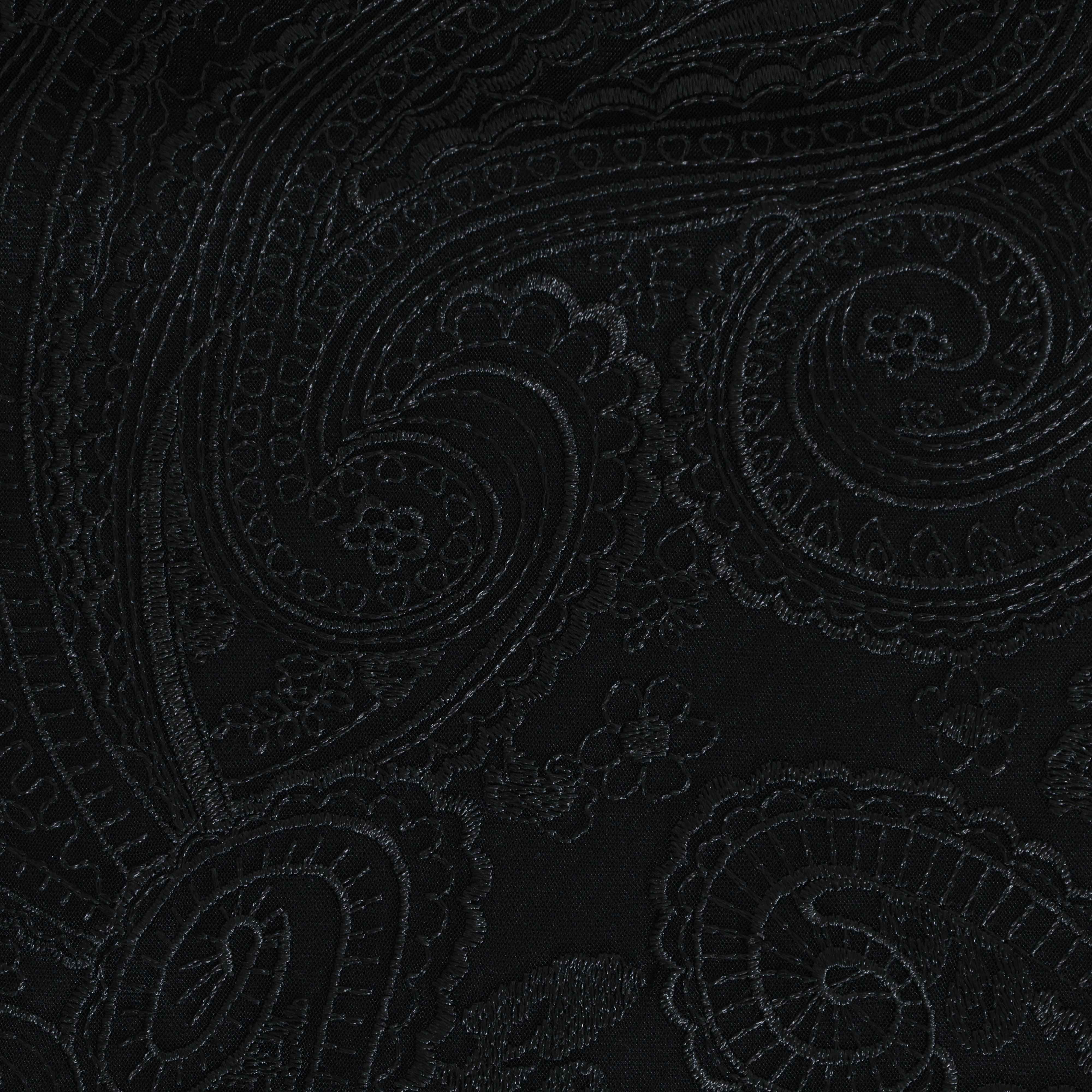 Paisley Lace Black