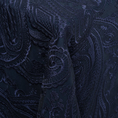 Paisley Lace Navy
