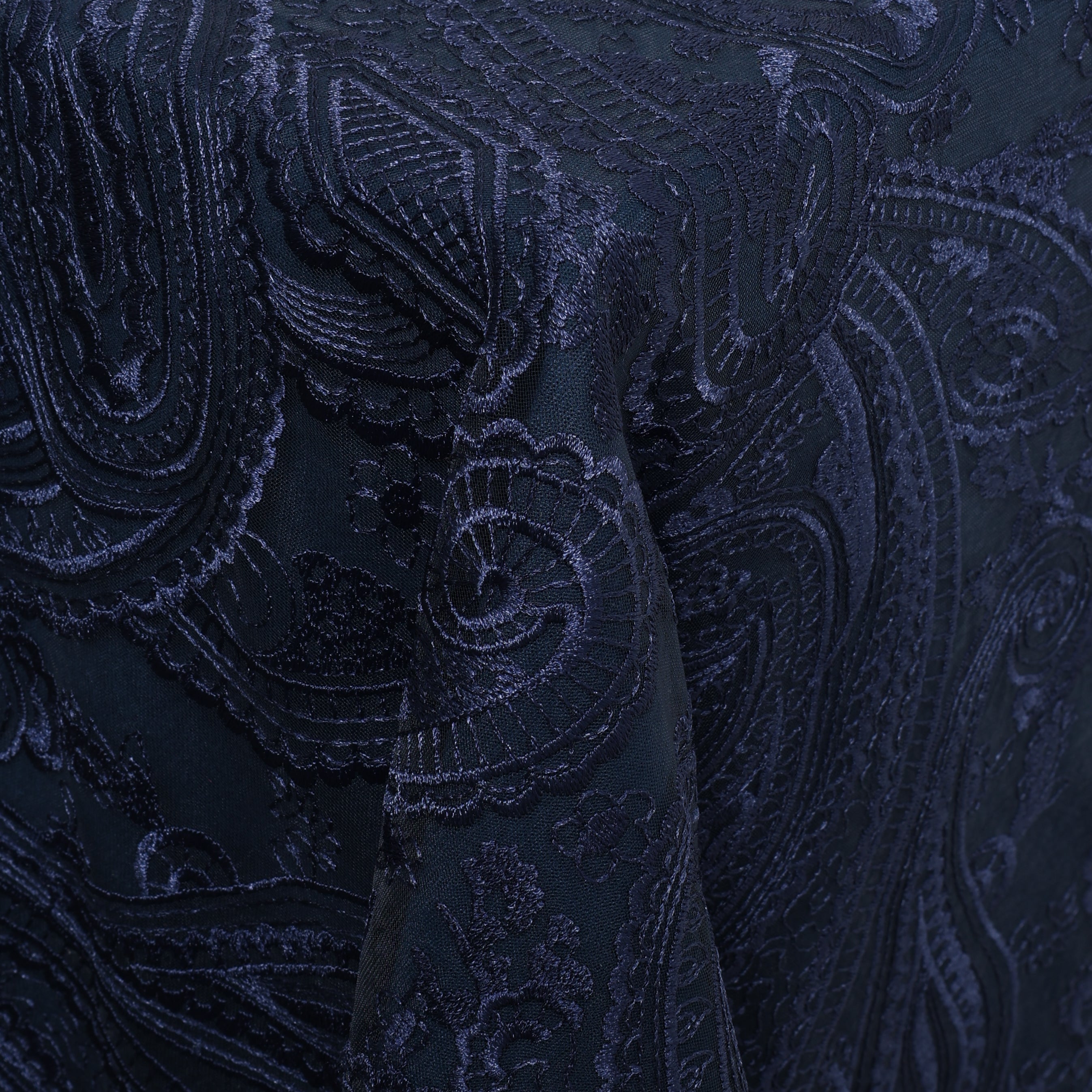 Paisley Lace Navy