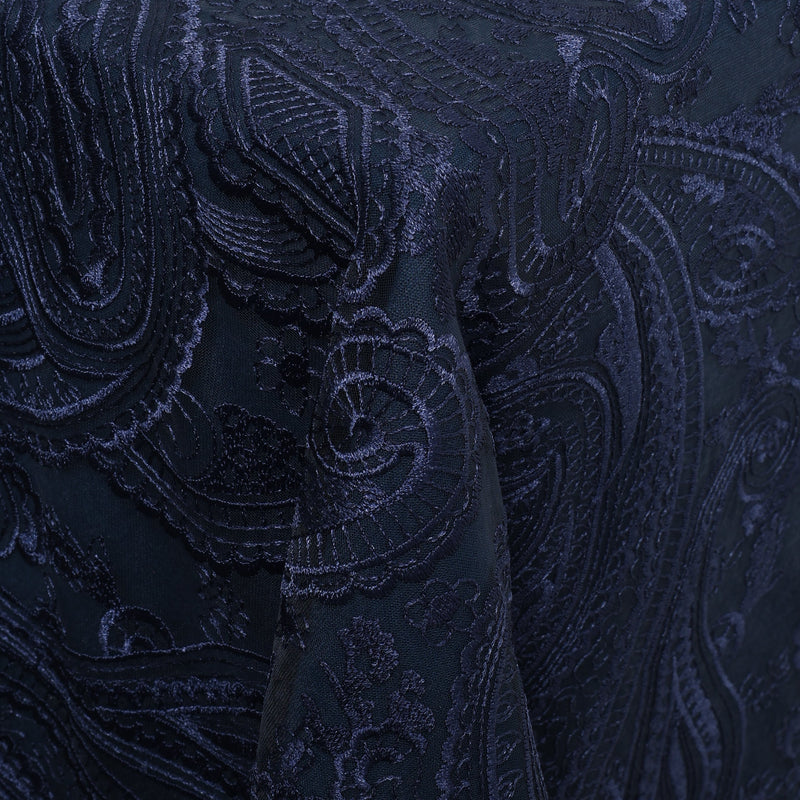 Paisley Lace Navy