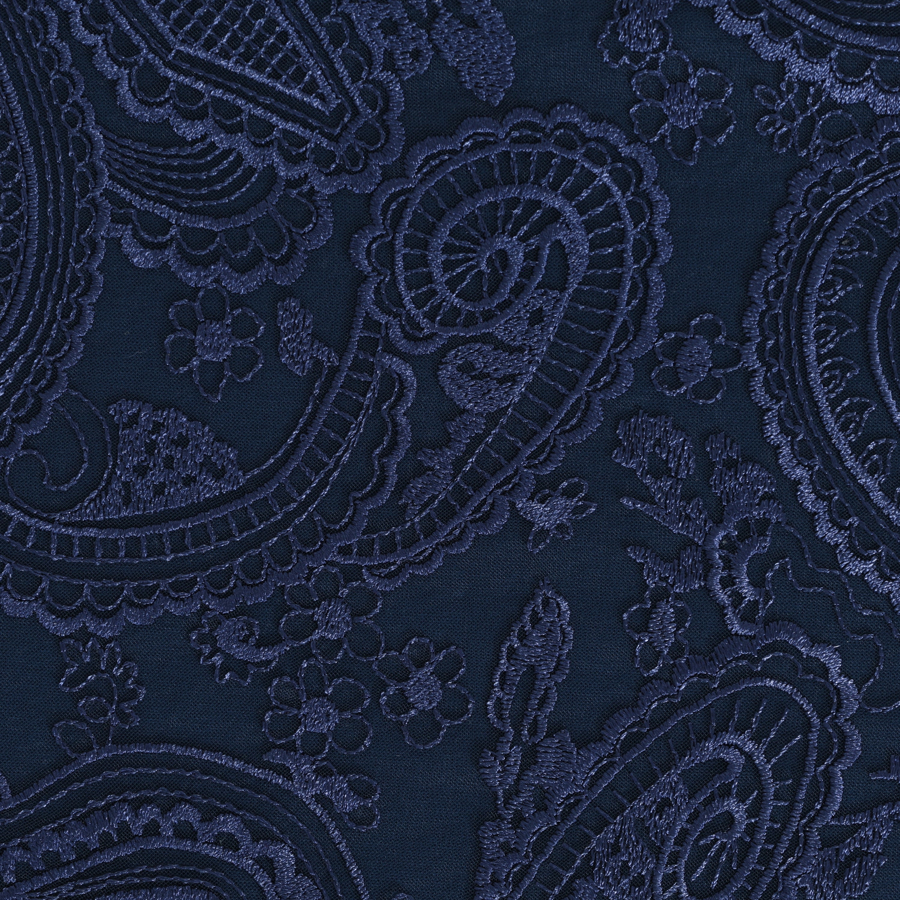 Paisley Lace Navy