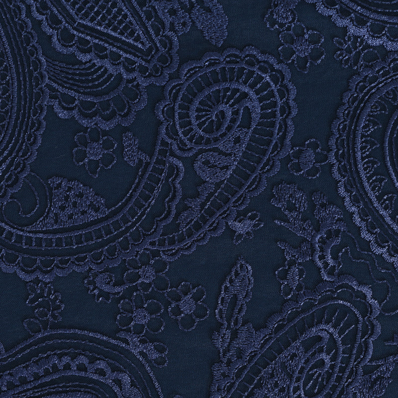 Paisley Lace Navy