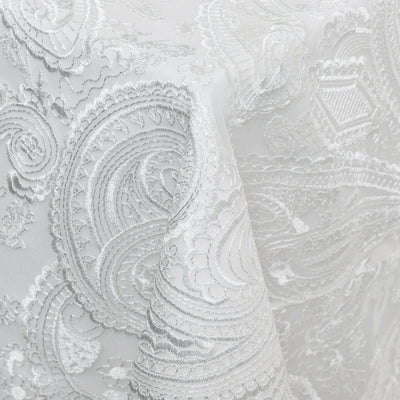 Paisley Lace White