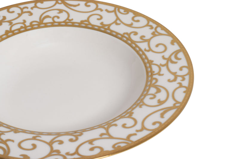 Palazzo Gold Soup Bowl 8.5"