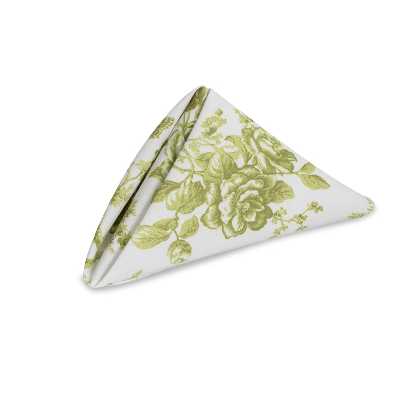 Party Toile Avocado Napkin