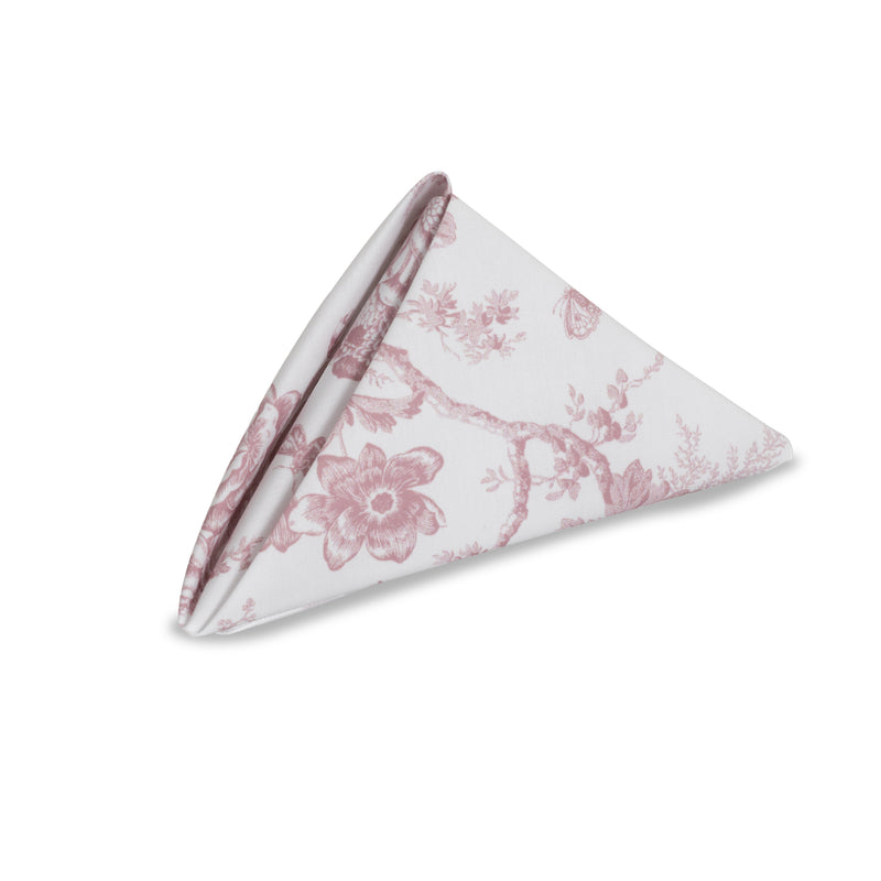 Party Toile Rose Napkin