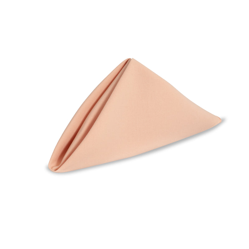 Solid Cotton Nouveau Peach Napkin