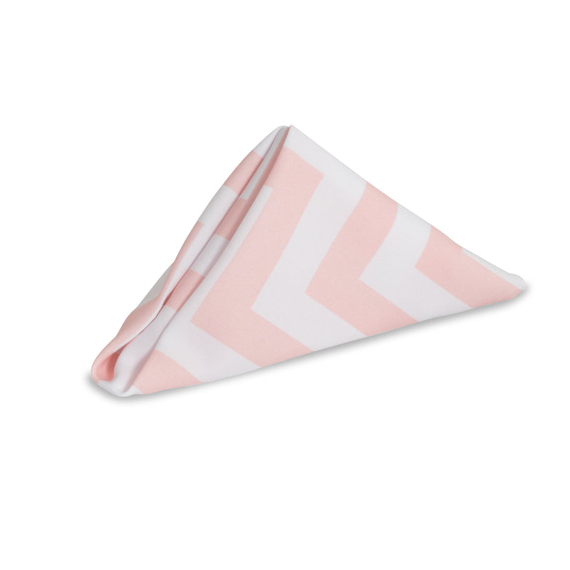Pink Chevron Napkin
