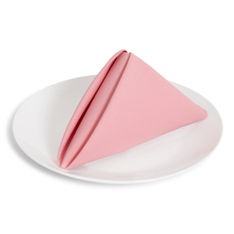 Solid Cotton Nouveau Pink Napkin