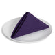 Solid Cotton Nouveau Purple Napkin