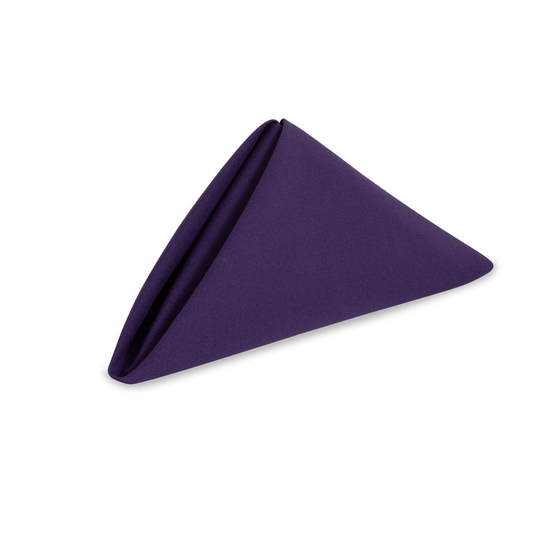 Solid Cotton Nouveau Purple Napkin