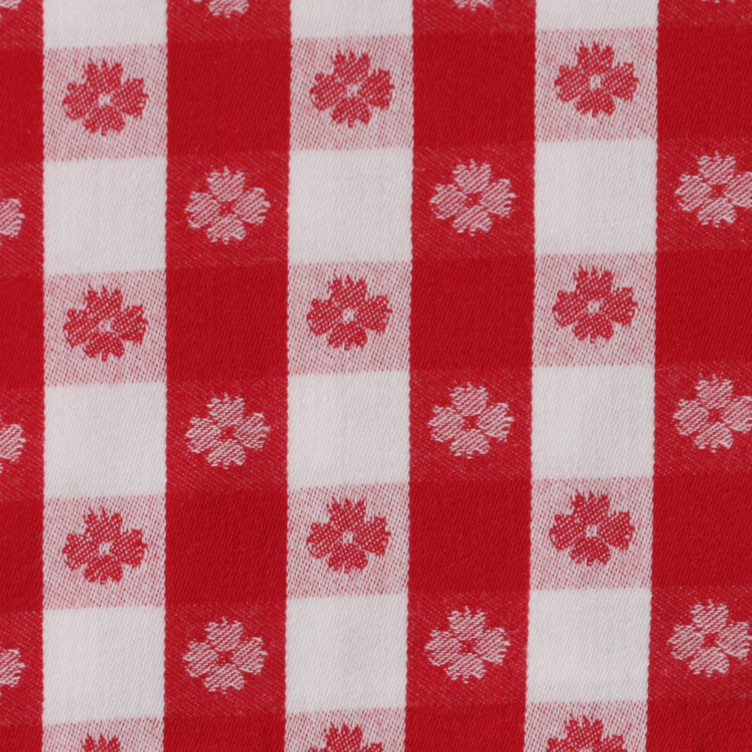 Red and White Tavern Check Napkin