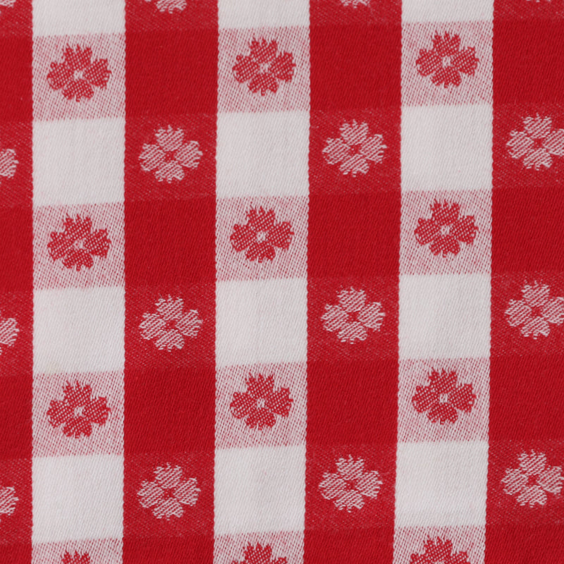 Red and White Tavern Check Napkin