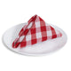Red Check Napkin