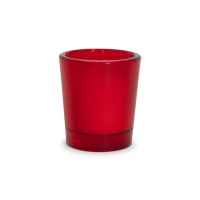 Red Glass Votive