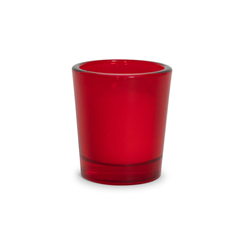 Red Glass Votive