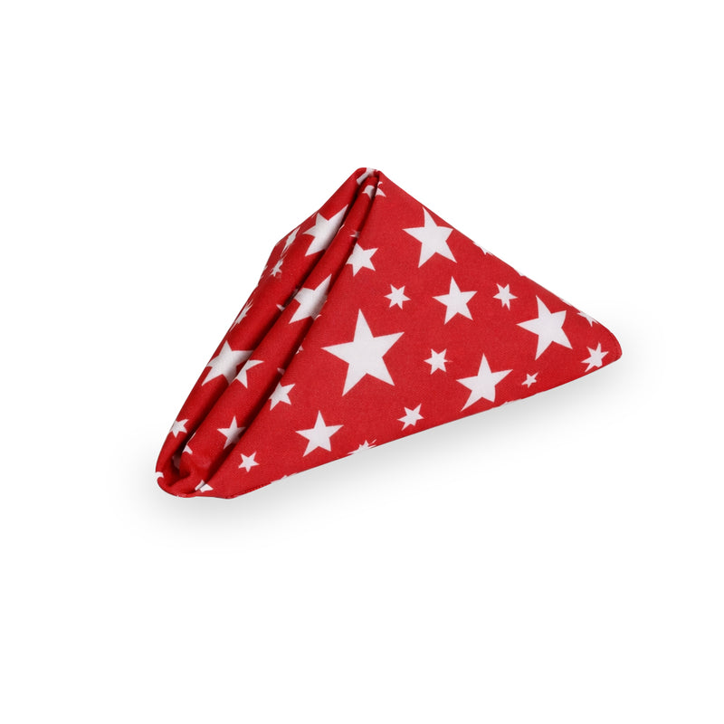 Red Stars Napkin