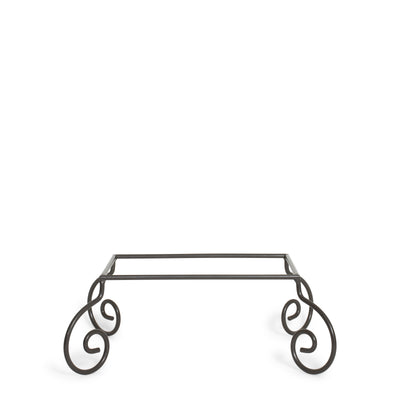 Regal Wrought Iron Rectangular Stand