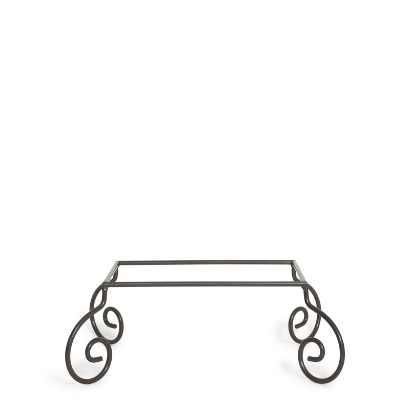 Regal Wrought Iron Rectangular Stand