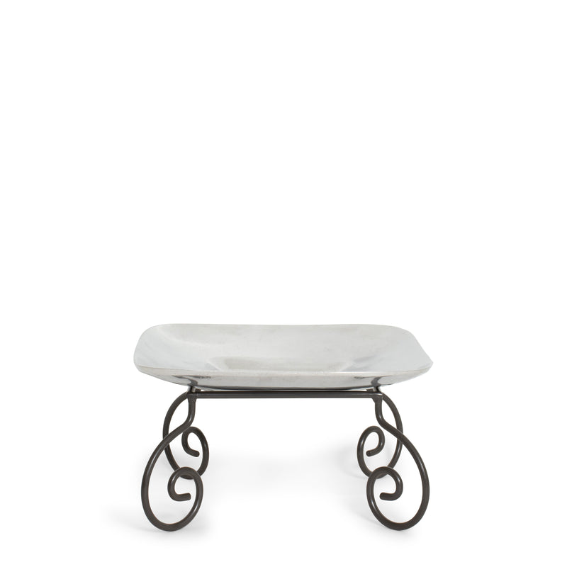Regal Wrought Iron Square Stand