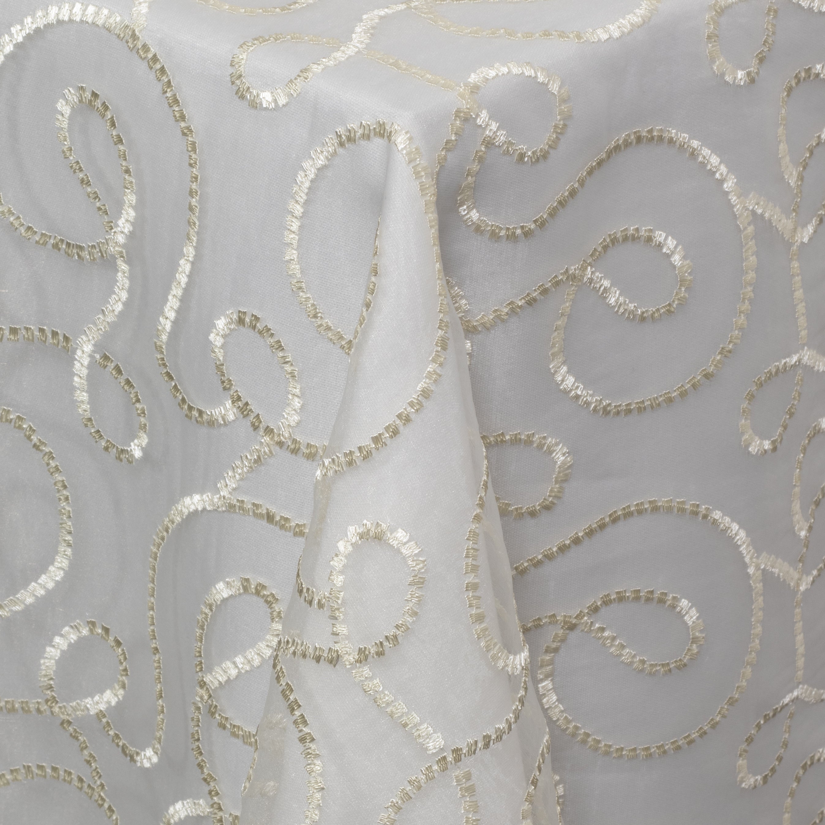 Ribbon Swirl Sheer Topper