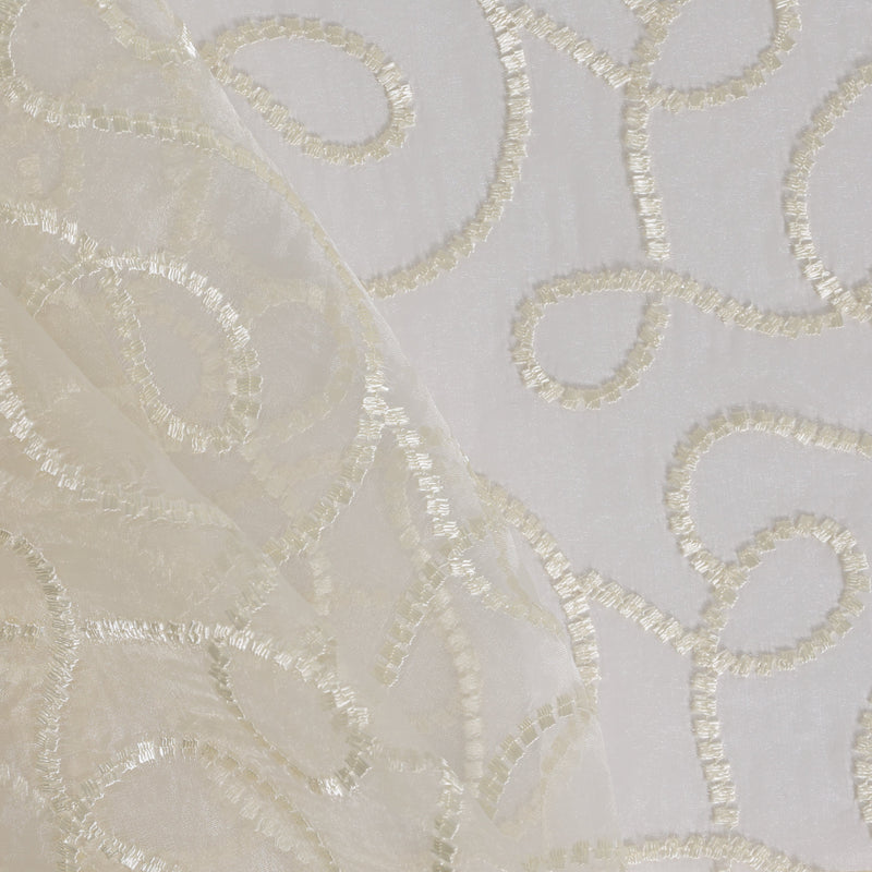 Ribbon Swirl Sheer Topper