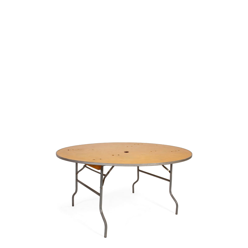Round Umbrella Table