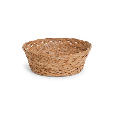 Round Wicker Bread Basket