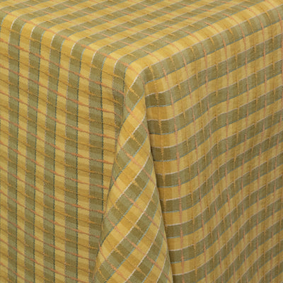 Sage and Mustard Stripe