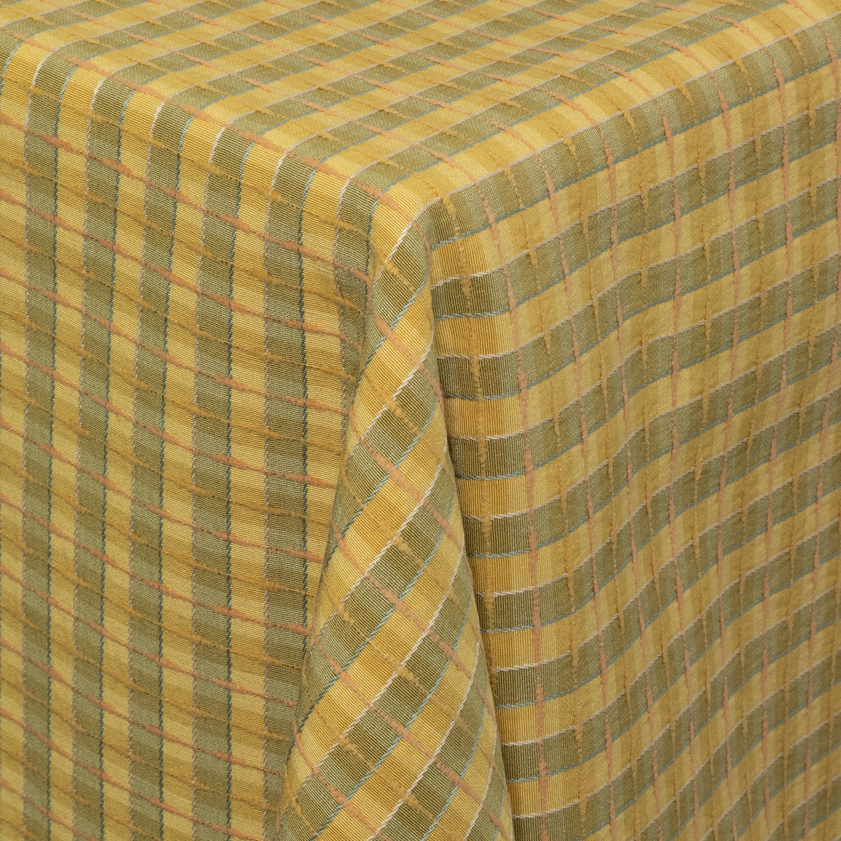 Sage and Mustard Stripe