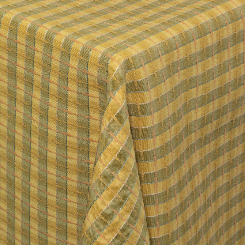 Sage and Mustard Stripe