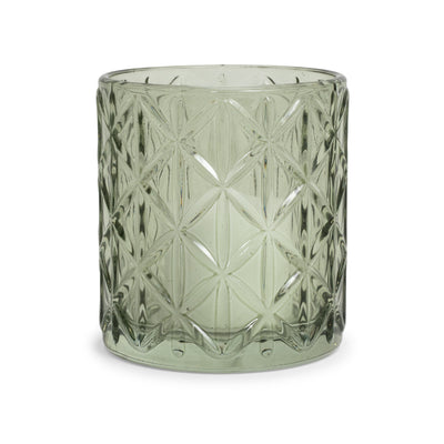 Sage Cut Glass Votive