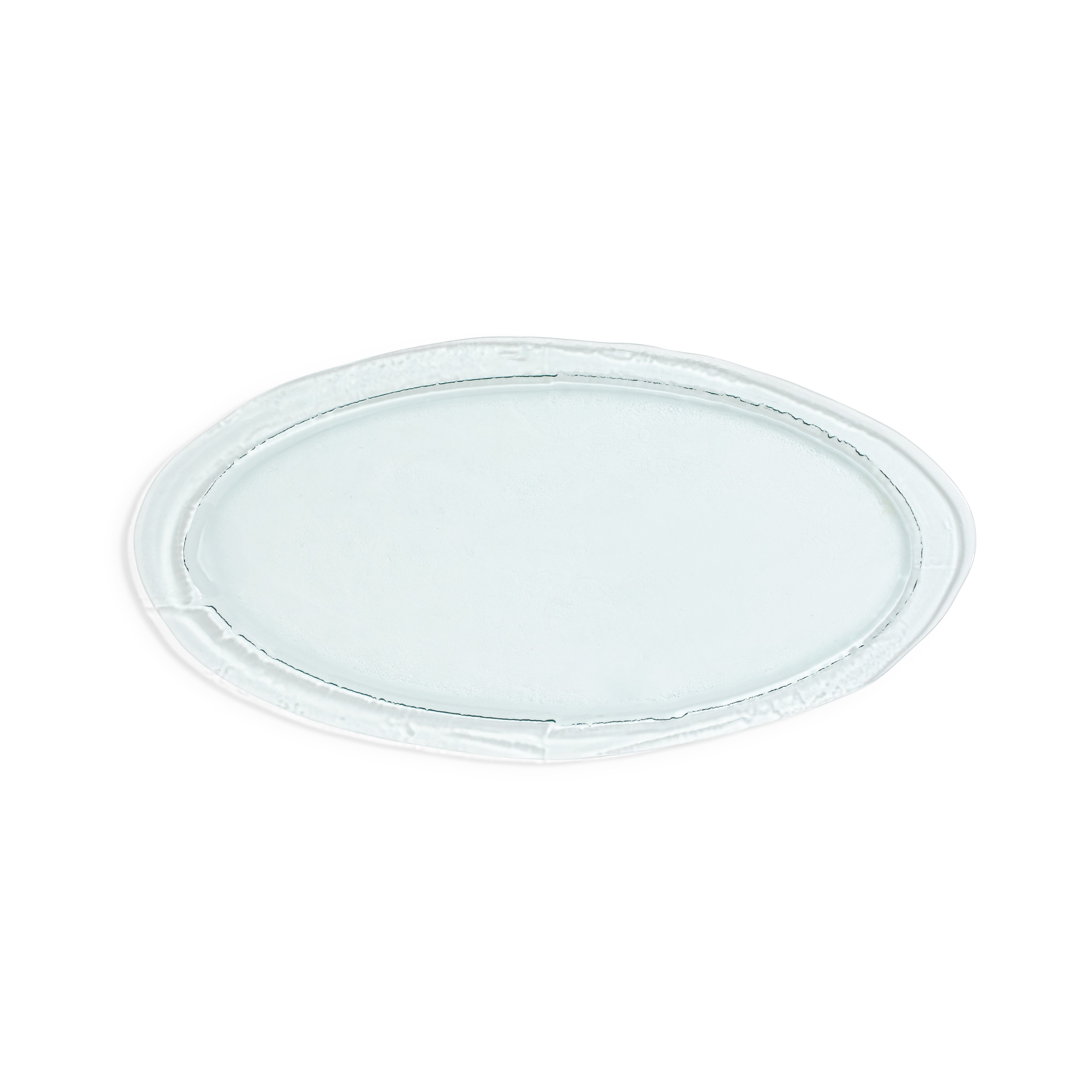 Sea Glass Oval Platter 24"L x 12"W