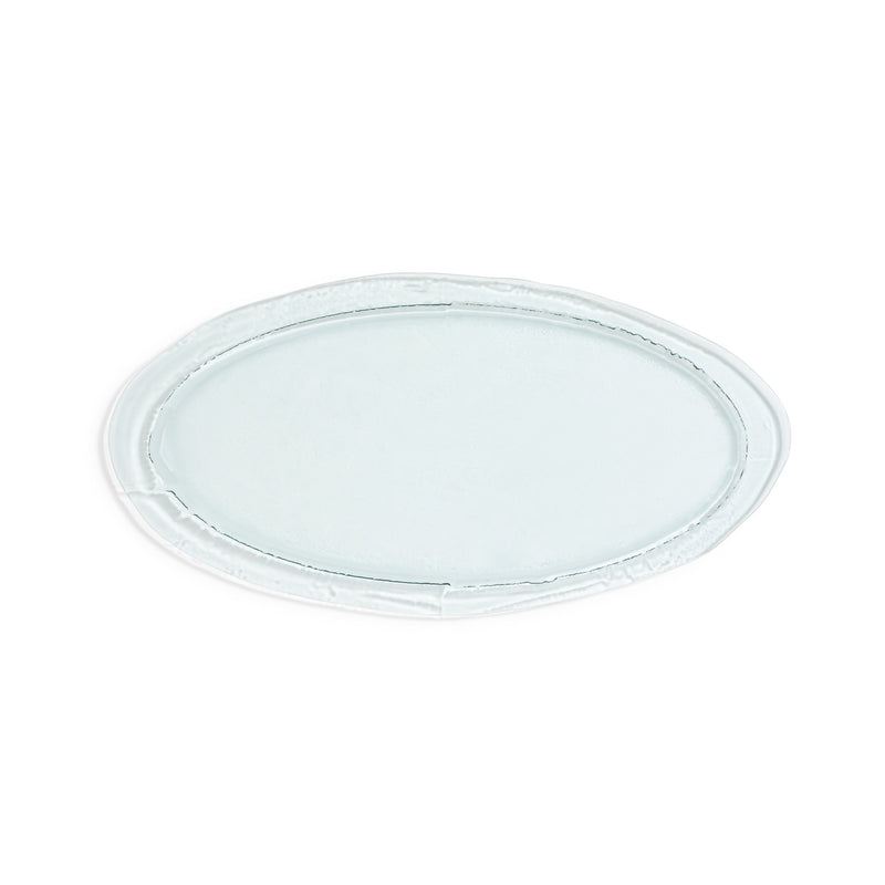 Sea Glass Oval Platter 24"L x 12"W