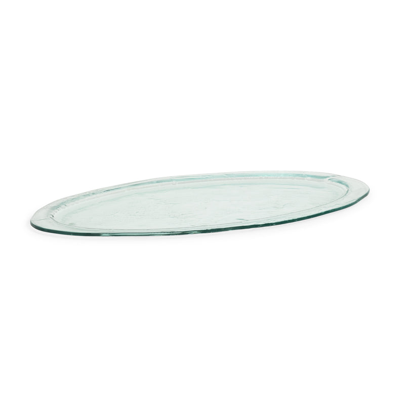 Sea Glass Oval Platter 24"L x 12"W