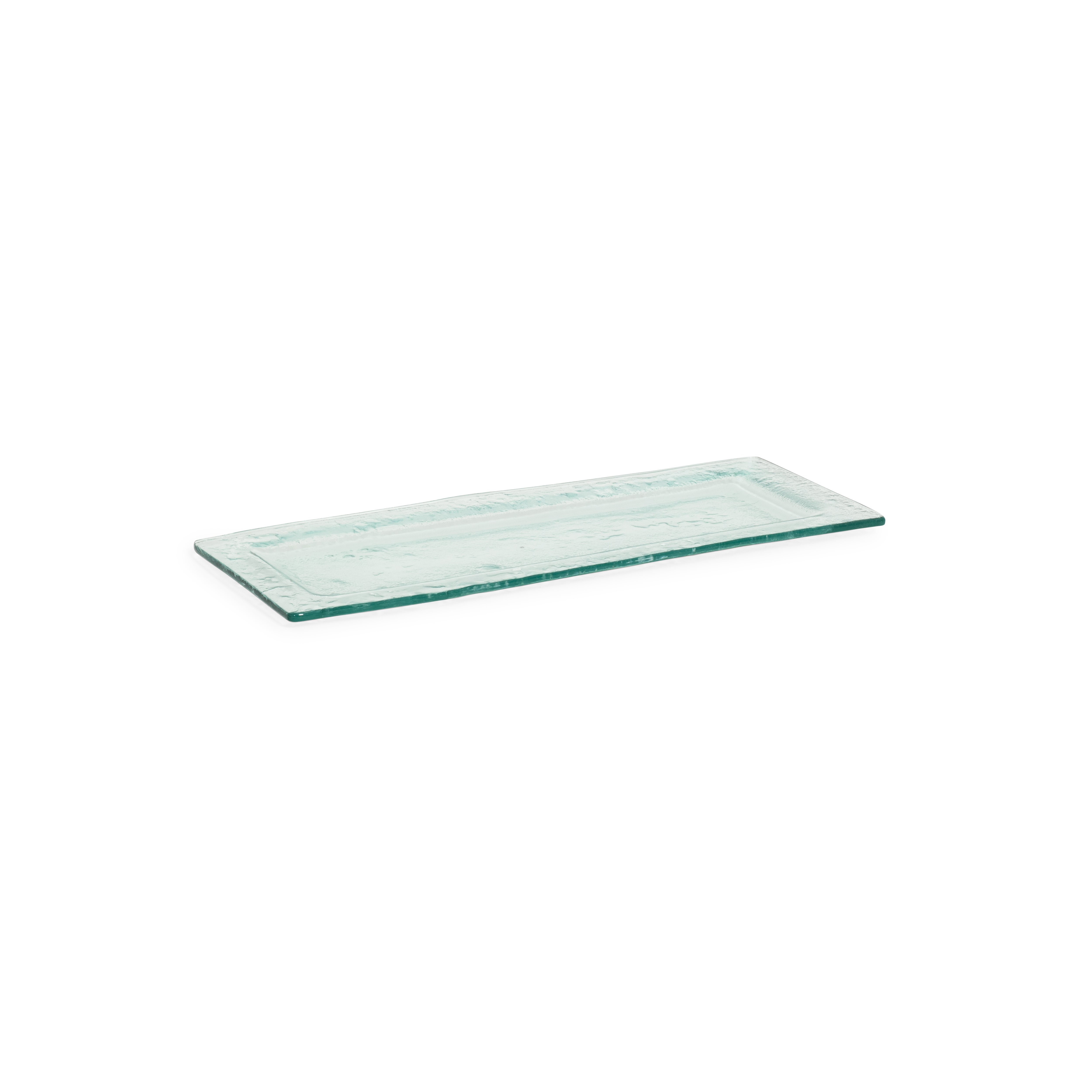 Sea Glass Rectangular Platter 16"L x 6.5"W