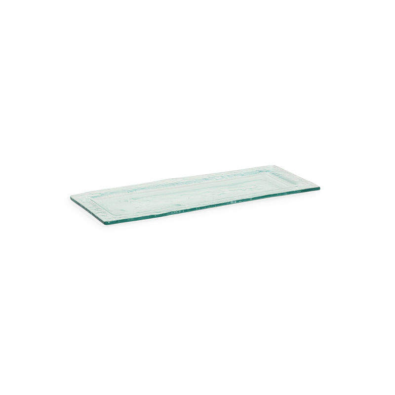 Sea Glass Rectangular Platter 16"L x 6.5"W