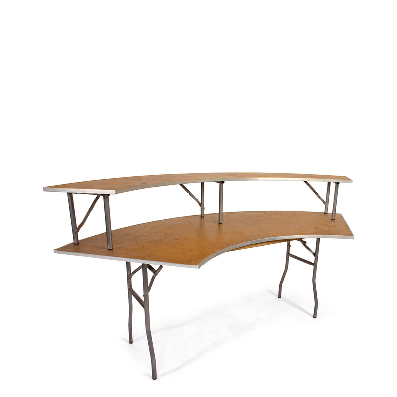 Serpentine 6' Table Riser