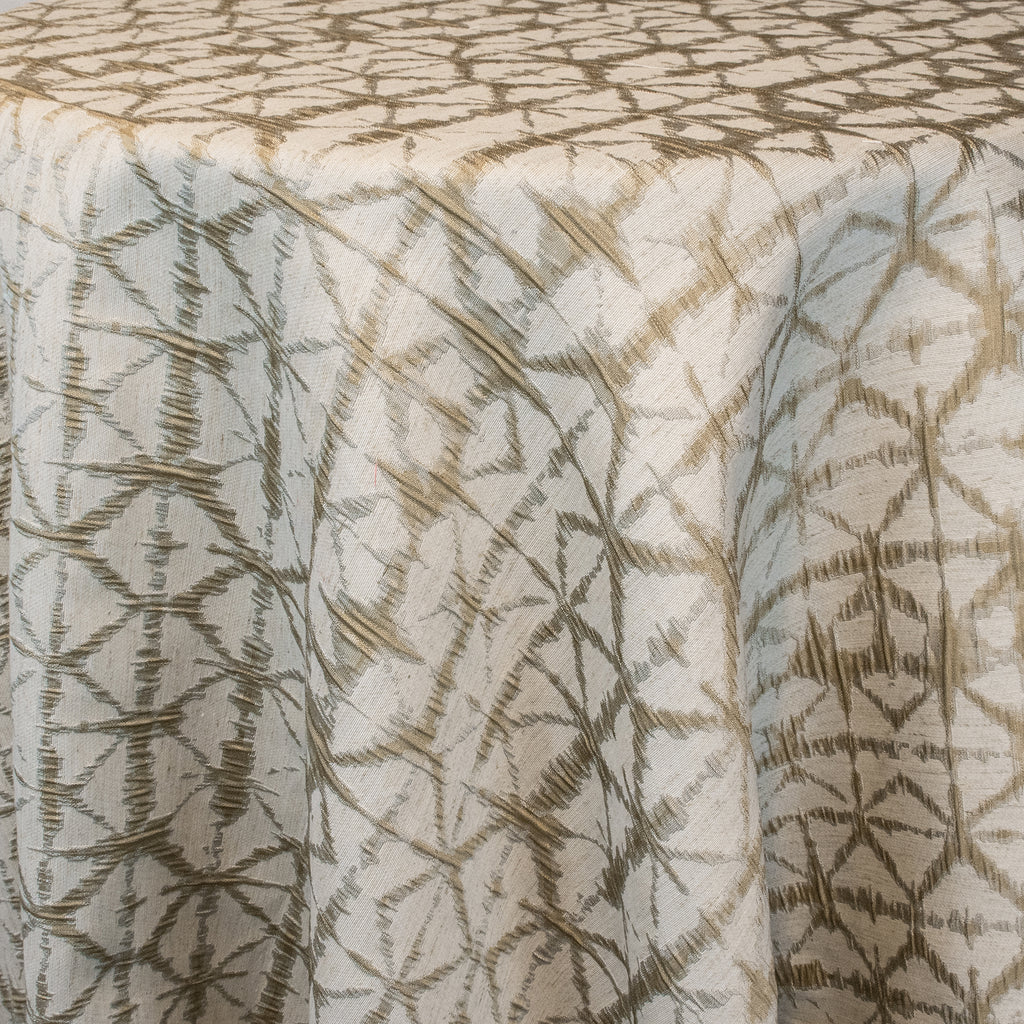 Shibori Hex Champagne