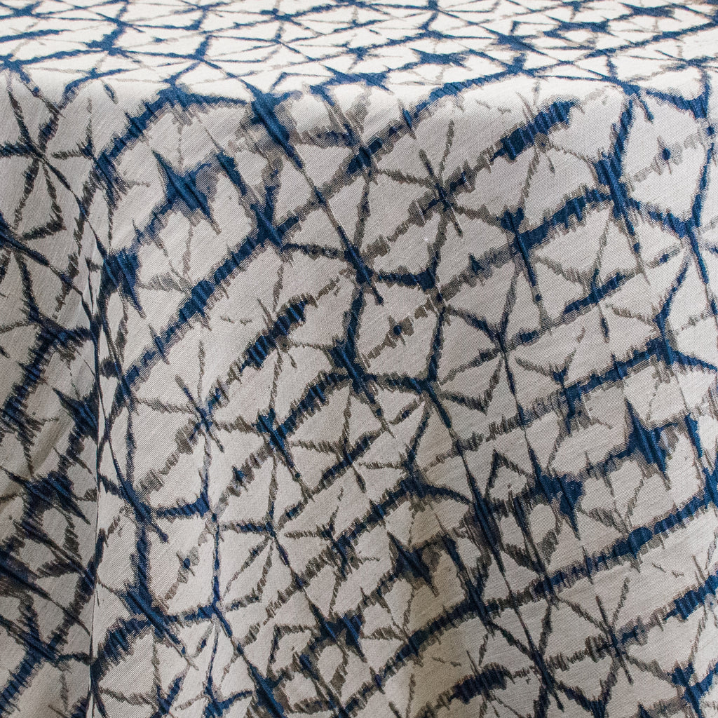 Shibori Hex Classic Blue