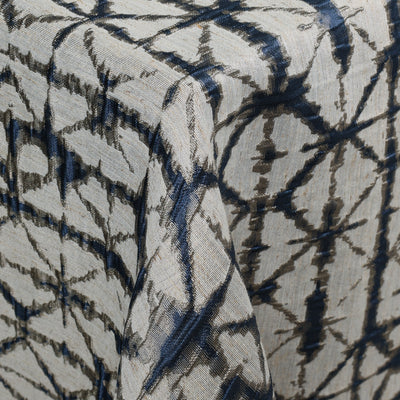 Shibori Hex Classic Blue