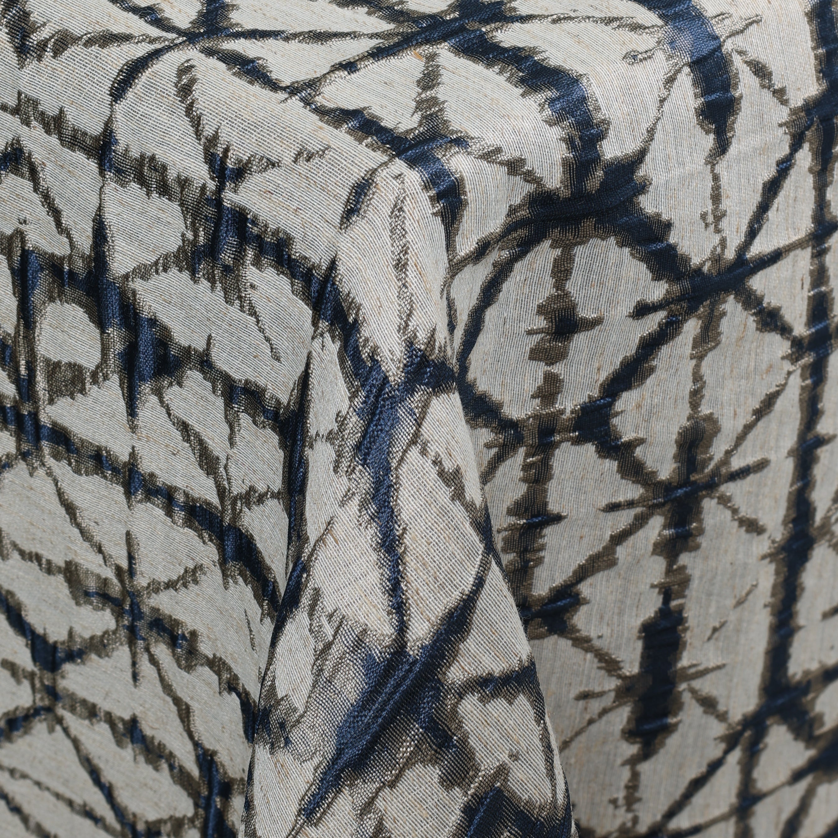 Shibori Hex Classic Blue