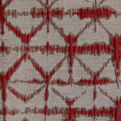 Shibori Hex Red