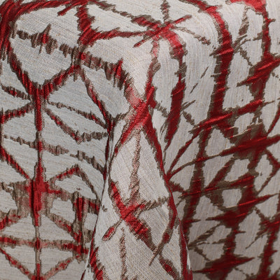 Shibori Hex Red