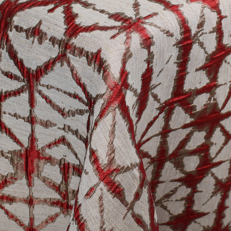 Shibori Hex Red